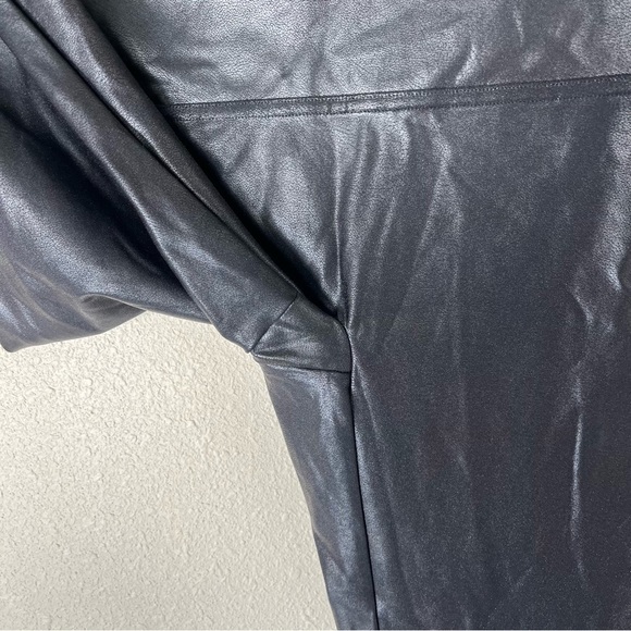 SPANX x REVOLVE Faux Leather High Waisted Leggings - Picture 6 of 11